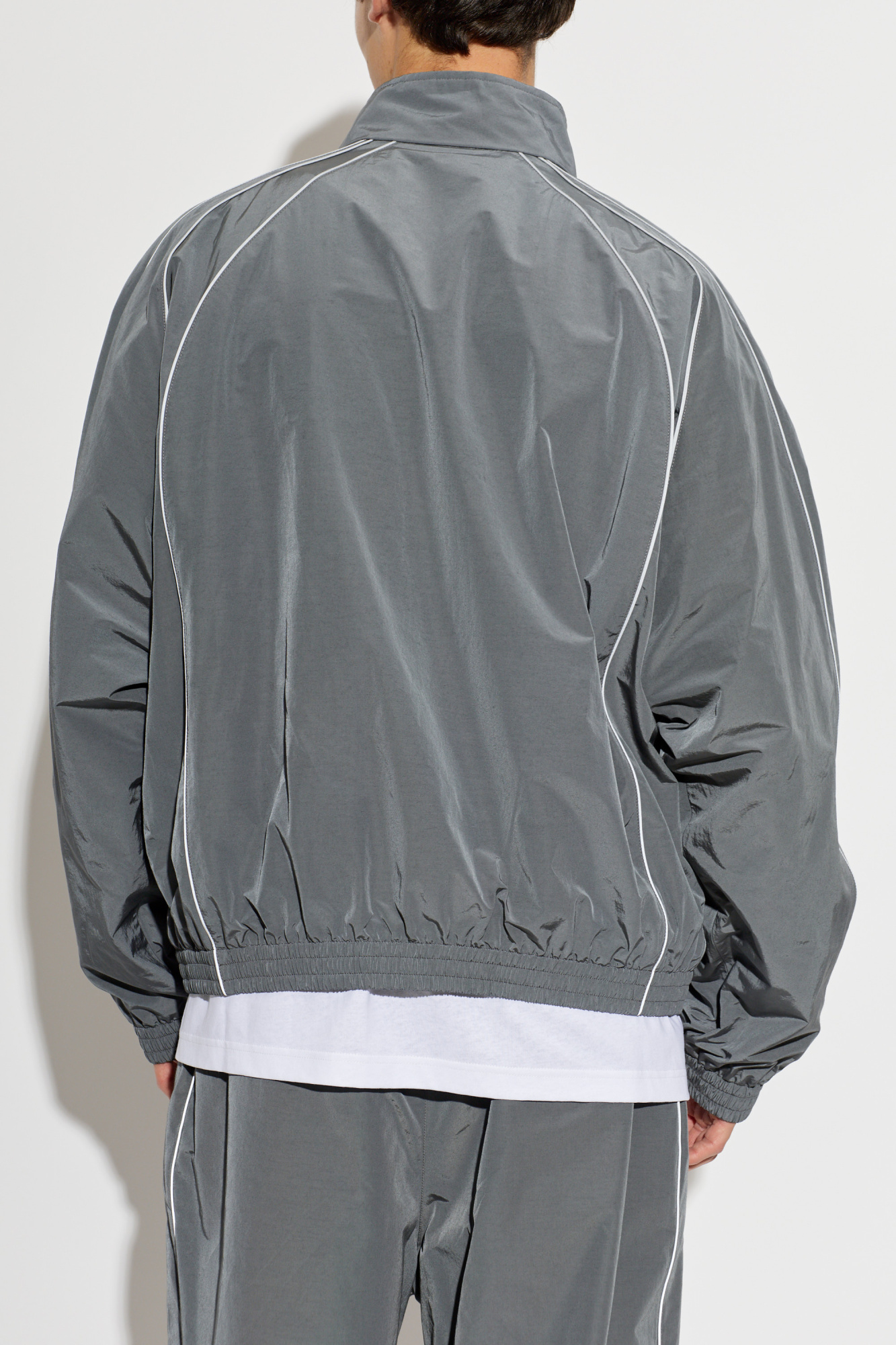 Grey Jacket with logo Balenciaga - Vitkac AS